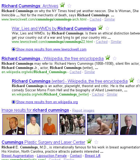 richard cummings google rank